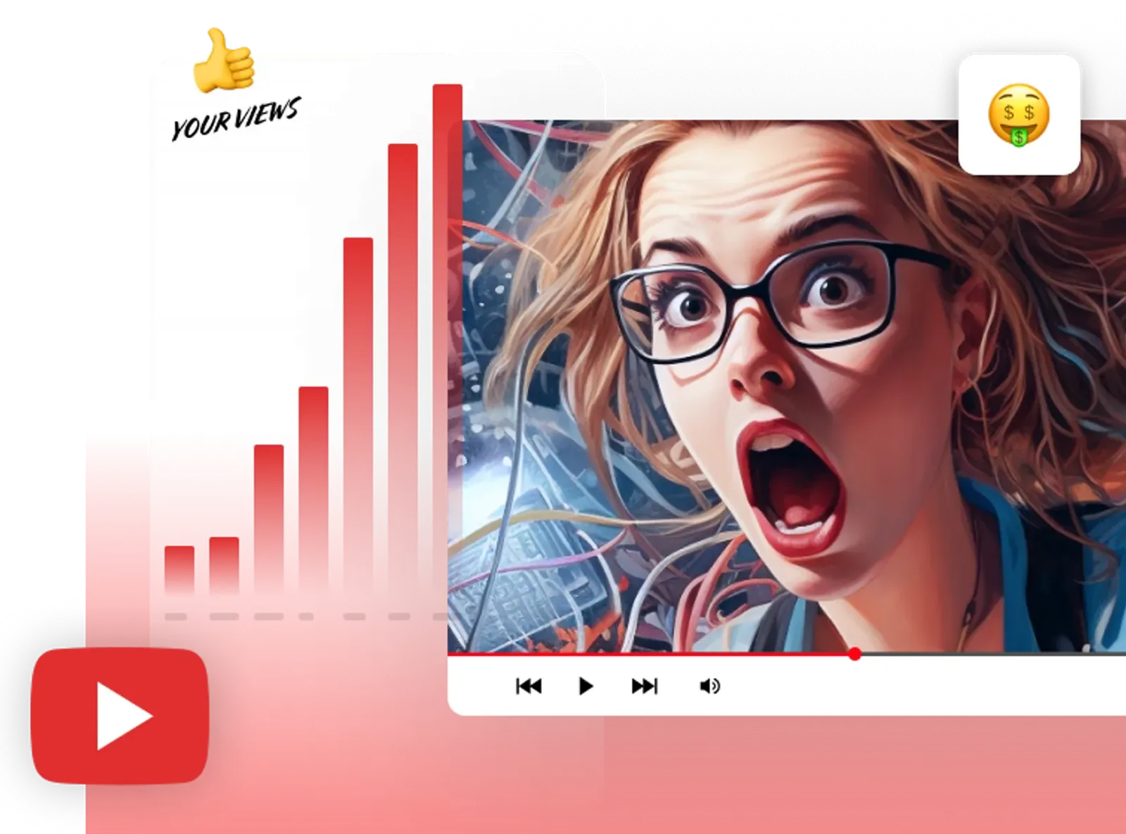 YouTube passive income analytics